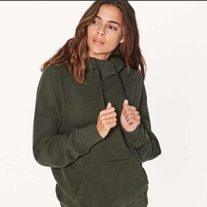 Lululemon Warm for Winter Hoodie Dark Olive - 8